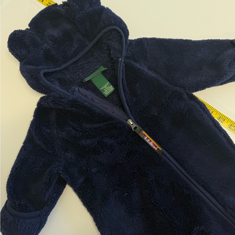 L.L. Bean Dark Blue Fleece Garment